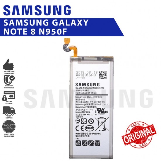 battery samsung note 8