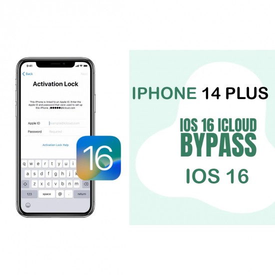 تخطي ايكلود ايفون 14 plus بلس (ios 16)